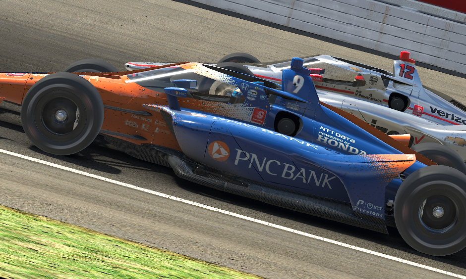 Scott Dixon and Will Power