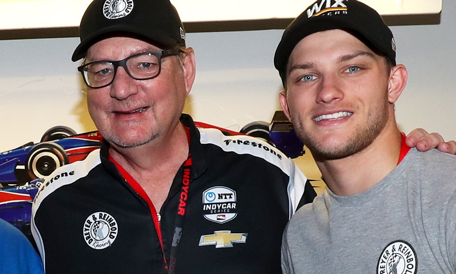 Dennis Reinbold and Sage Karam