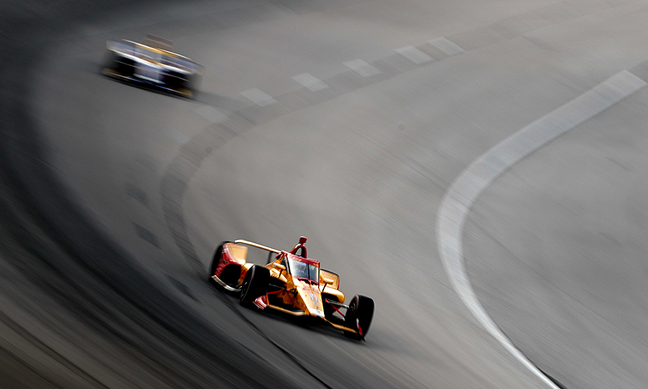 Ryan Hunter-Reay on track at Texas