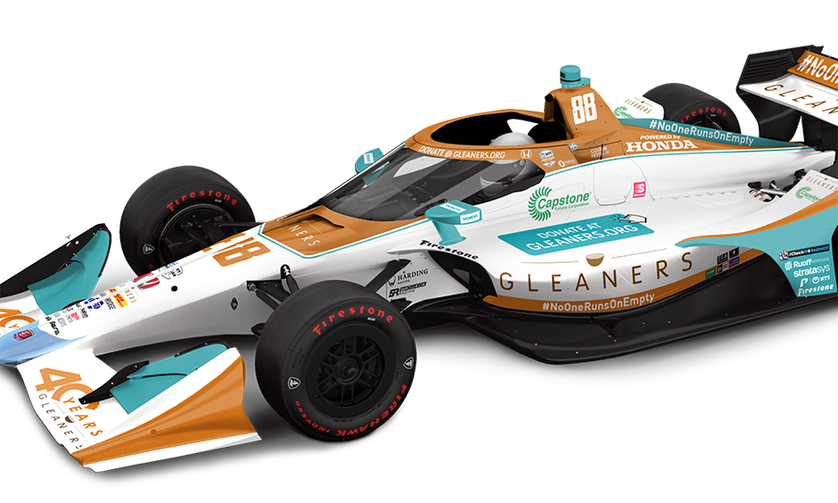 Colton Herta's No. 88 Gleaners Honda