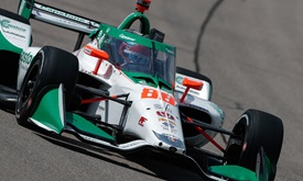Thumbnail for Herta puts Andretti Harding Steinbrenner Autosport at top of Iowa speed chart