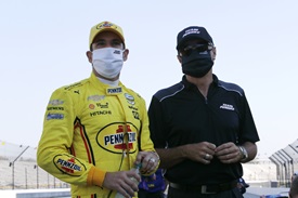 Thumbnail for Castroneves Ready To Take Long Road to Indy Victory No. 4 on Sunday