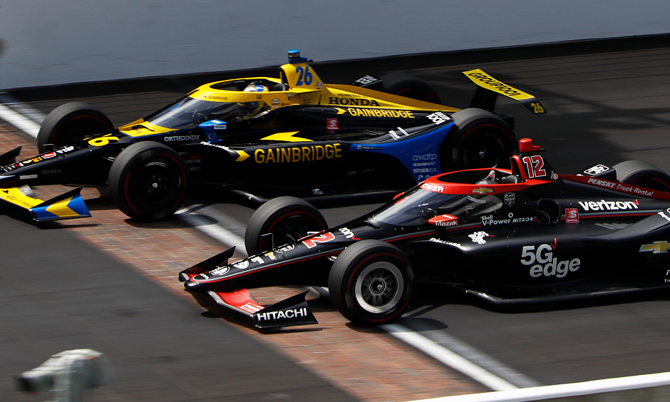 Zach Veach and Will Power