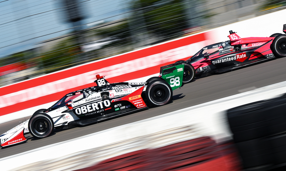 Marco Andretti and Alex Palou