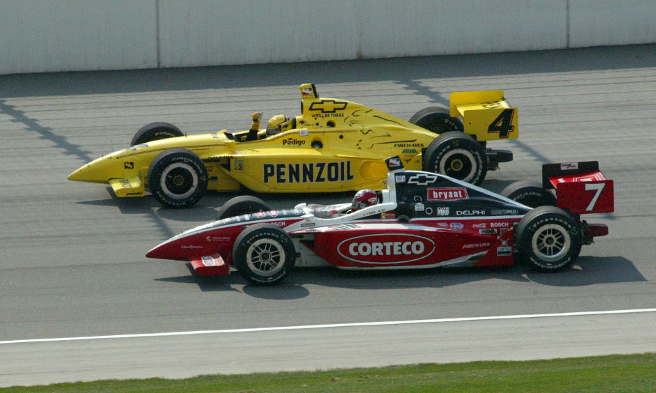 Sam Hornish Jr and Al Unser Jr