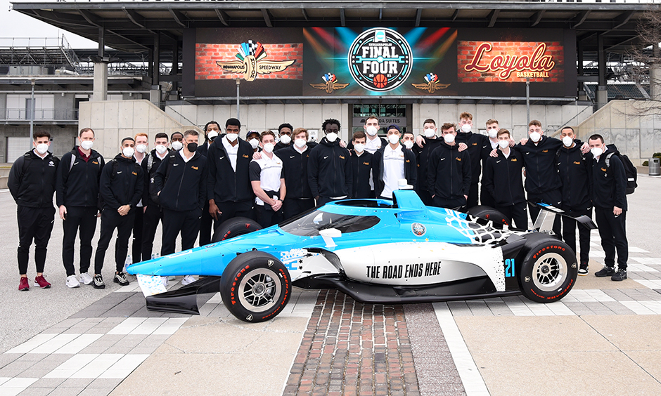 Loyola Ramblers at the Yard of Bricks