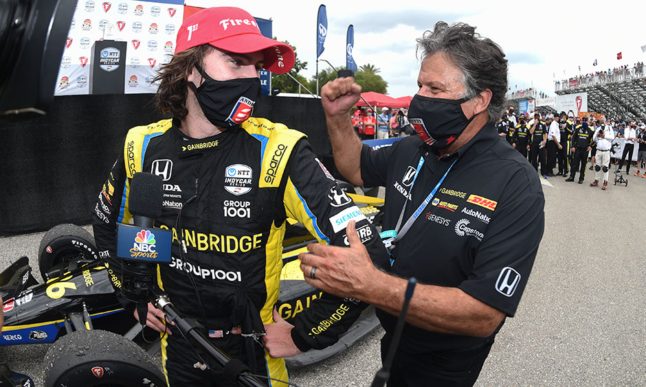 Colton Herta Michael Andretti