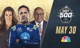 Thumbnail for Johnson To Join Tirico, Danica on NBC’s Indy 500 Studio Team