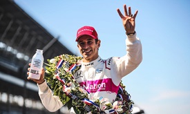 Thumbnail for Helio Seals Legend with Fourth Indianapolis 500 Victory