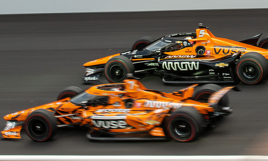 Pato O'Ward and Felix Rosenqvist