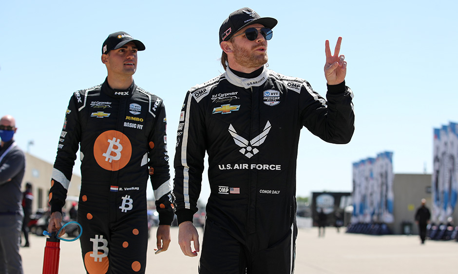 Daly Ready To Compete for Win after Leading Most Laps at Indy