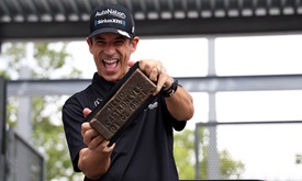 Thumbnail for Good Times Keep Rolling for Castroneves upon IMS Return