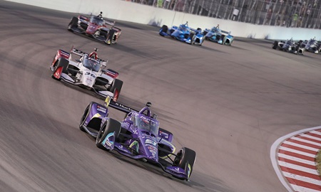 thumbnail for Grosjean Mixes Savvy Skill, Rookie Wrinkles in Fun Oval Debut