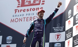 Thumbnail for Grosjean Thrills Growing Fanbase with Stirring Drive to Third