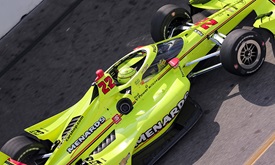 Thumbnail for Pagenaud Ignores Talk about Future, Finds Speed at Long Beach