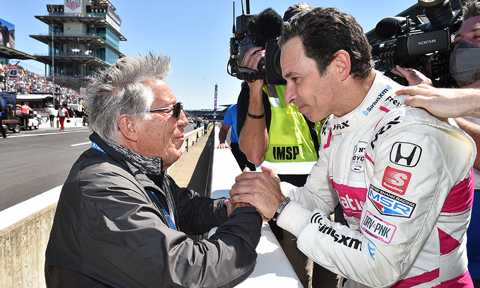 Mario Andretti Helio Castroneves