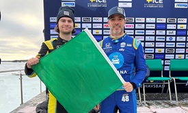 Thumbnail for Indy 500 Green Flag Begins Epic Journey across Globe