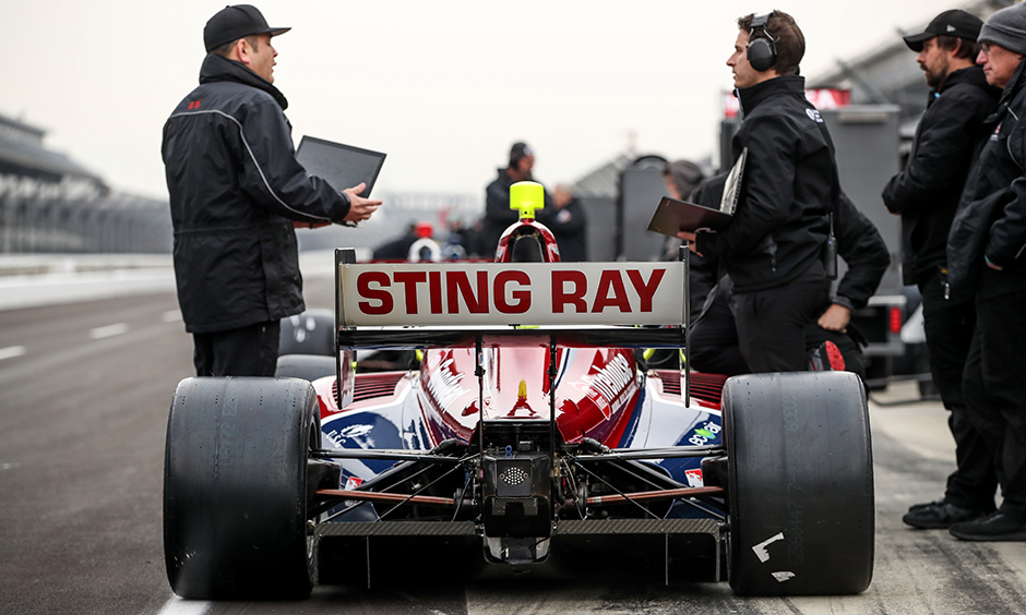 Indy Lights test at IMS