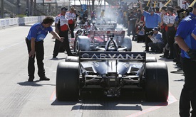 Thumbnail for Johnson Staying in Car for Practice despite Broken Hand