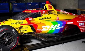 Thumbnail for DHL Delivered with Pride Livery Returns for Indianapolis 500