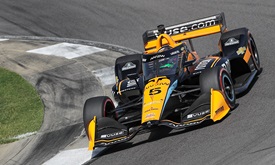 Thumbnail for O’Ward Tops Afternoon Practice as Pace Picks Up at IMS