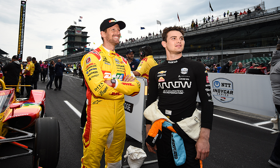 Romain Grosjean Pato O'Ward