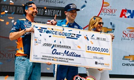 Thumbnail for Newgarden Wins at Road America, Claims $1 Million Bonus