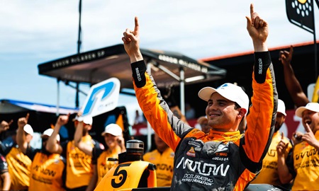 thumbnail for O'Ward Pole Keeps INDYCAR Streak Alive
