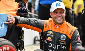 Thumbnail for Rosenqvist Rips Big Lap To Win NTT P1 Award at Indianapolis