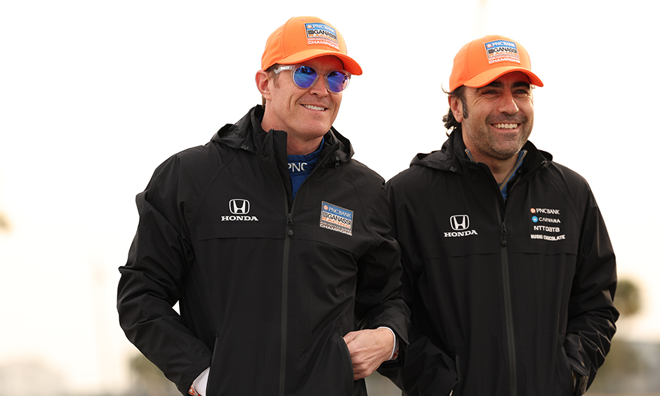 Scott Dixon and Dario Franchitti
