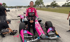 Thumbnail for Blomqvist Yearns for More INDYCAR Action after First Test