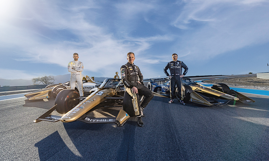 Ed Carpenter Racing Uncovers Three Vivid BitNile Liveries