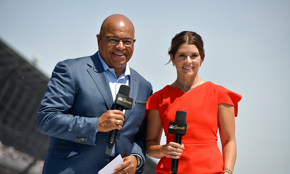 Mike Tirico Danica Patrick