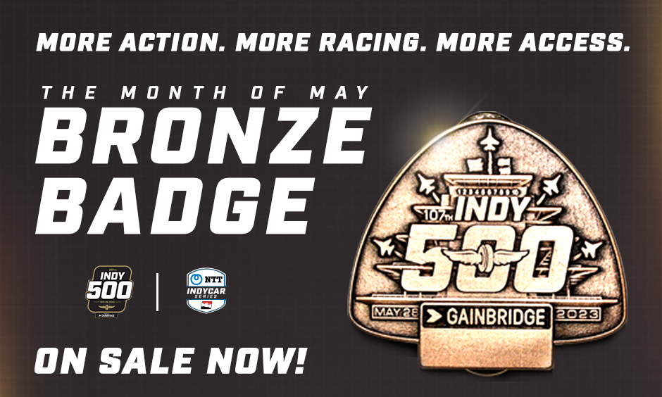 2023 Indianapolis 500 Bronze Badge