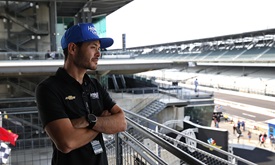 Thumbnail for Larson Already Begins 2024 '500' Homework with IMS Visit