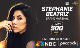 Thumbnail for ‘Twisted Metal’ Star Beatriz Named Indy 500 Grand Marshal