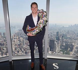 INDYCAR Notes: Newgarden Takes Bite from Big Apple on Tour