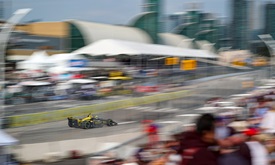 Thumbnail for Herta Hustles to Head of Andretti Class in Toronto Practice