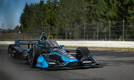 thumbnail for Penske Duo, Dixon Rebound in Morning Practice at Portland