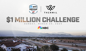 Thumbnail for INDYCAR To Host $1 Million Challenge in 2024 at Thermal Club