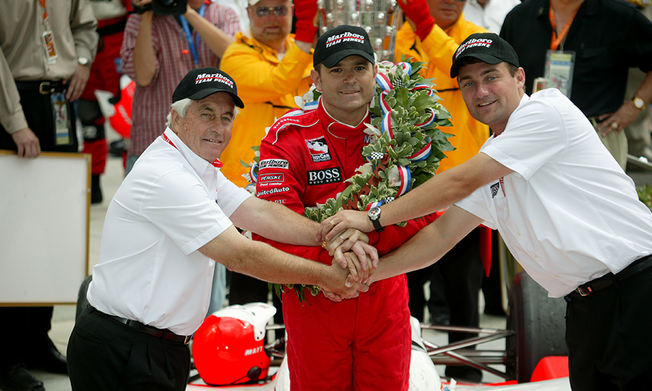 Roger Penske Gil de Ferran Tim Cindric