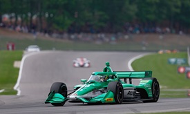 Thumbnail for Palou Jumps to Top in Barber Warmup