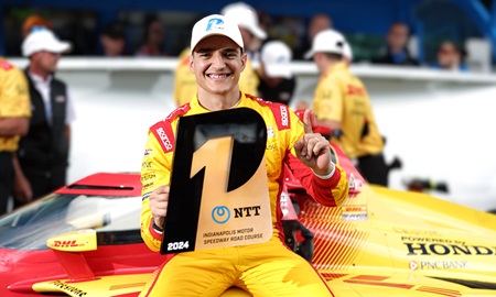 thumbnail for Palou Powers to NTT P1 Award for Sonsio Grand Prix