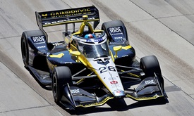 Thumbnail for Herta, Kirkwood Put Andretti 1-2 in Spicy Detroit Practice