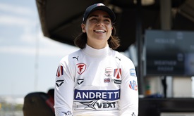 Thumbnail for Chadwick To Drive in First INDYCAR SERIES Test at Barber