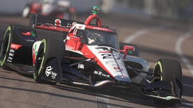 Thumbnail for Kyle Kirkwood Takes Top Spot in Opening St. Pete Practice