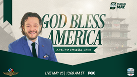 Thumbnail for Arturo Chacón-Cruz To Sing ‘God Bless America’ at Indianapolis 500