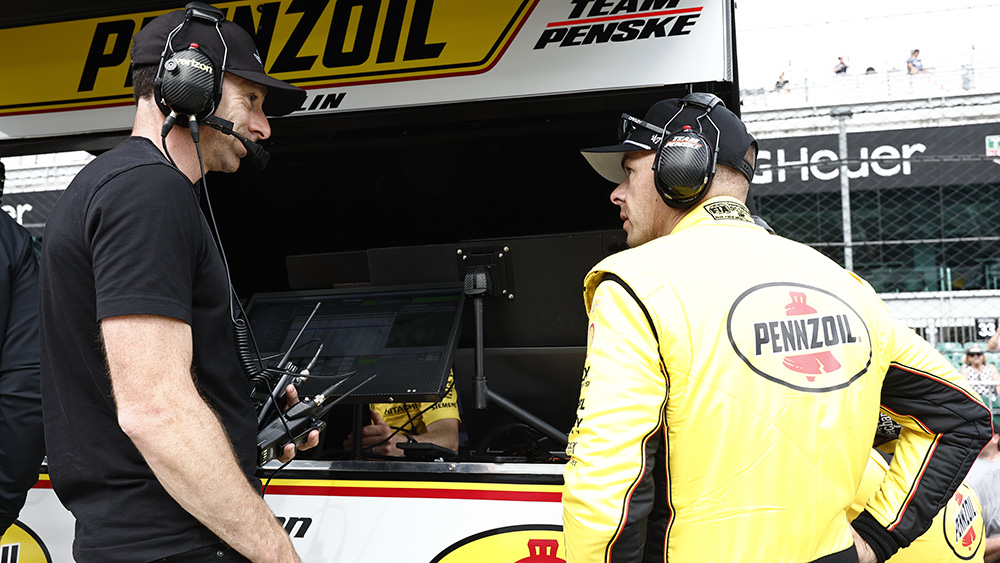 Simon Pagenaud Scott McLaughlin