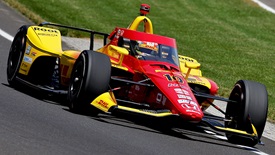 Thumbnail for Alex Palou Fastest in Return to Race Trim in Indy 500 Practice