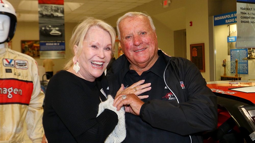 Marlyne Sexton A.J. Foyt